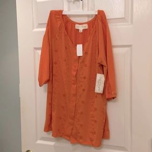 Peasant style blouse